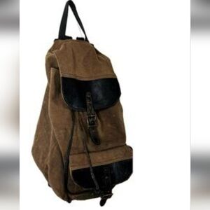 Black Rivet Backpack